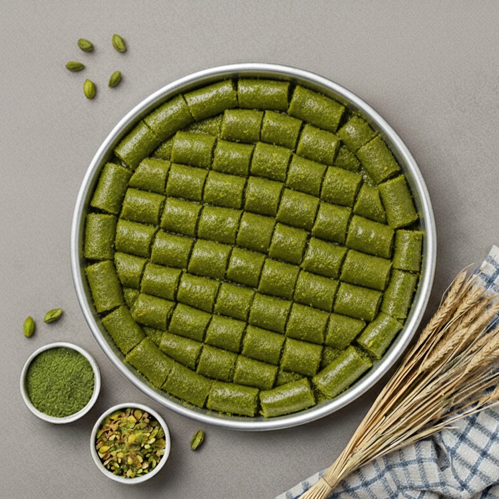 Fıstık Sarma (Dolama) - 2 KG Tepsi - Kargo Dahil